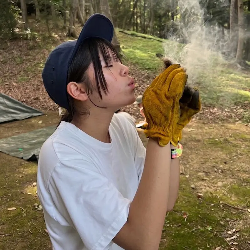 火起こしプログラムの様子 1