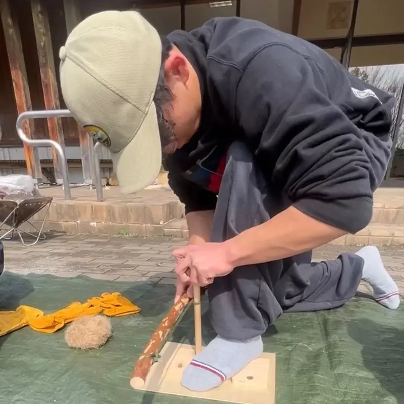 火起こしプログラムの様子 2
